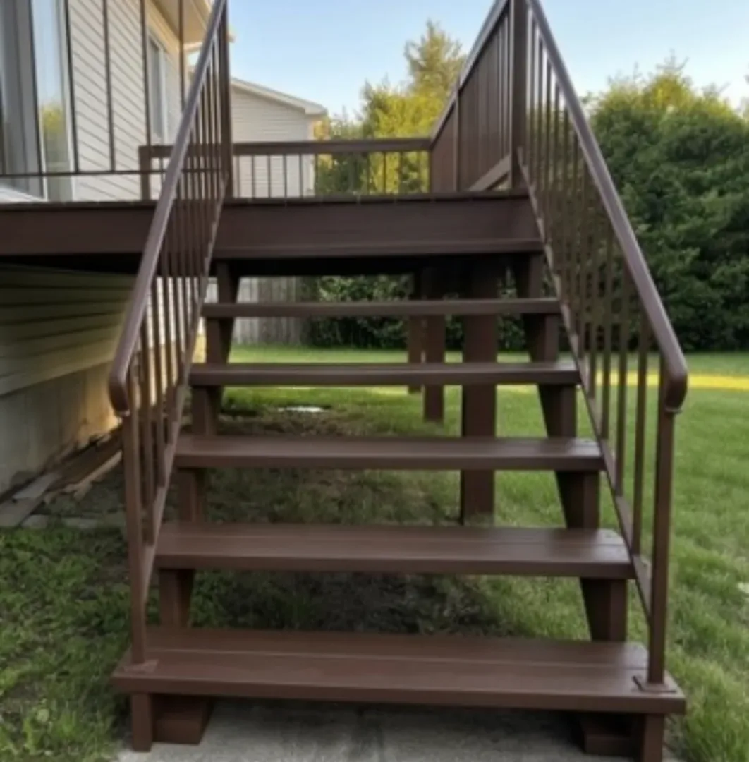 Après - Escalier extérieur