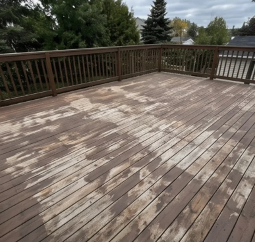 Avant&nbsp;- Terrasse en bois