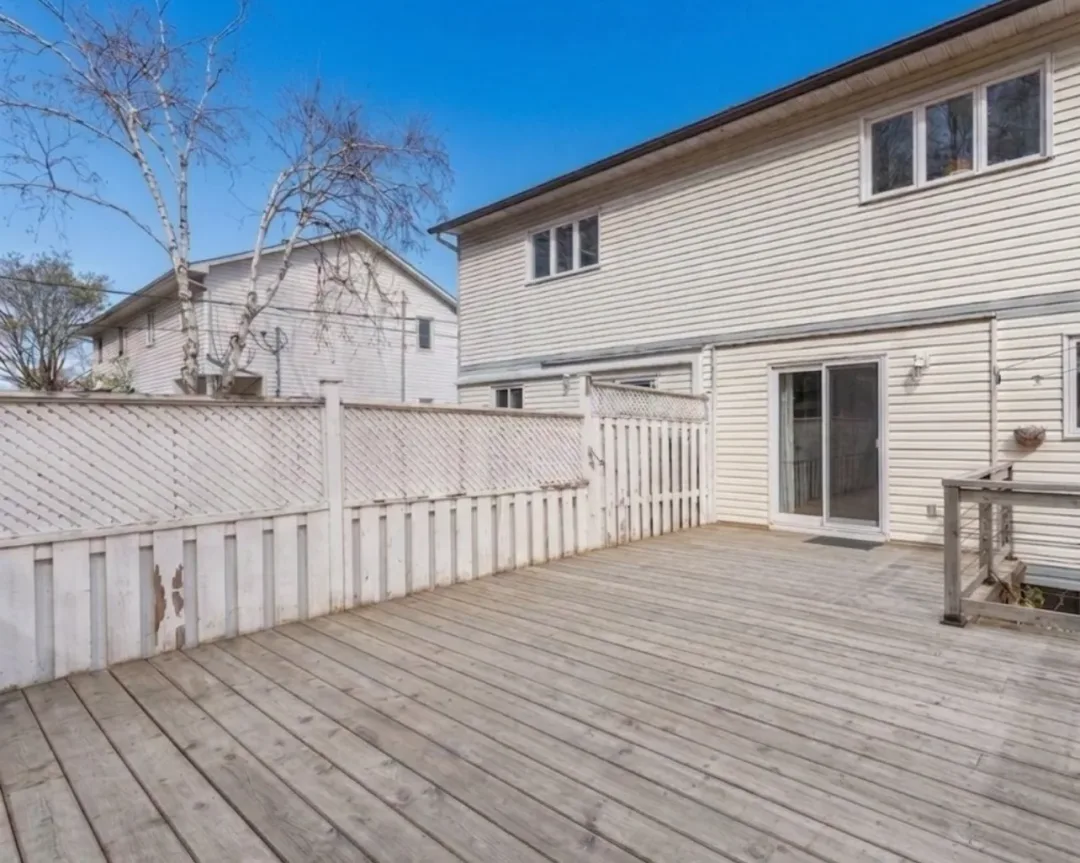 Avant - Terrasse en bois