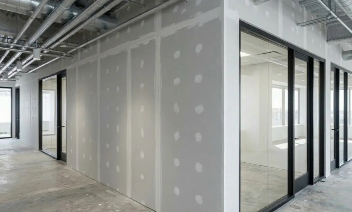 Avant - Peinture bureau commercial